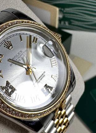 Годинник часы женские наручные перламутр брендовые в стиле ролекс rolex3 фото