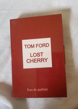 Пробник оригинал tom ford lost cherry 3мл2 фото