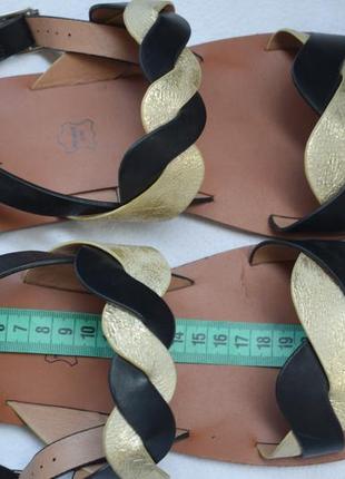 Кожаные босоножки сандали сандалии vanessa р. 406 фото