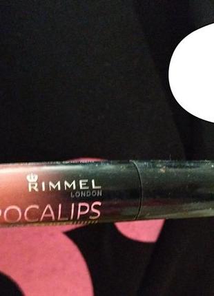 Супер стойкий лак для губ rimmel apocalips lip lacquer1 фото