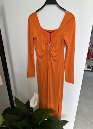 Сукня помаранчева1 фото