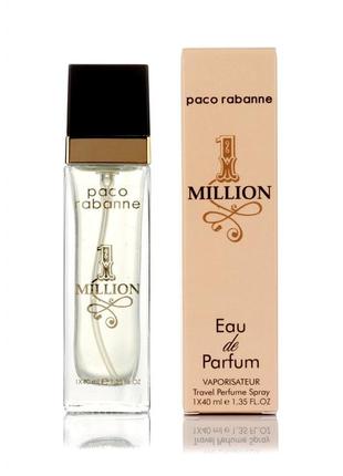 Мужской мини-парфюм paco rabanne 1 million (40 мл)