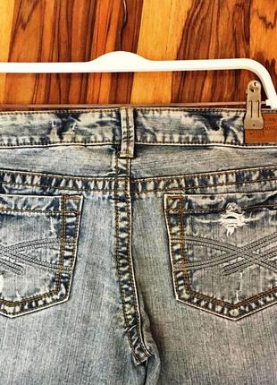Американские классические джинсы "aeropostale" - голубой деним3 фото