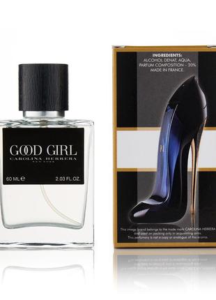 Парфуми carolina herrera good girl 60 мл (голограма)