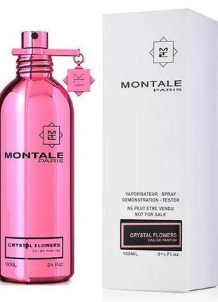 Тестер женский montale crystal flowers 100 мл