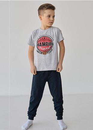 Комплект футболки та шорти для хлопчика 10382