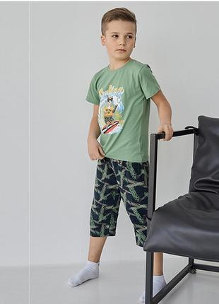 Комплект футболки та шорти для хлопчика 10381