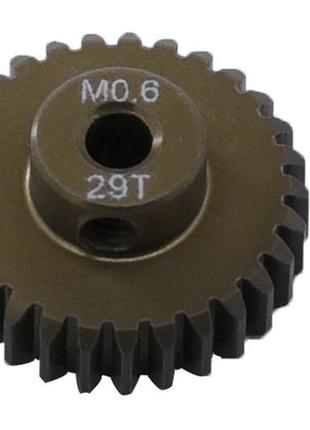 Пиньон алюминиевый rcturn m0.6 48 pitch под вал 3.175мм (29t)