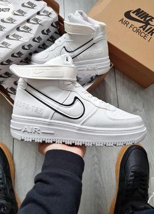 👟 кросівки     nike air force gore tex high зима хутро / наложка bs👟