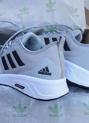 Кроссовки adidas cloudfoam •light grey•7 фото