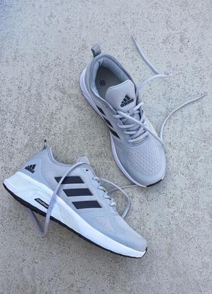 Кроссовки adidas cloudfoam •light grey•2 фото