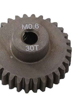 Пиньон алюминиевый rcturn m0.6 48 pitch под вал 3.175мм (30t)