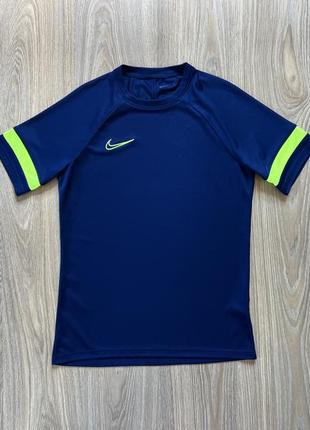 Мужская спортивная тренировочная футболка с принтом nike dri fit1 фото