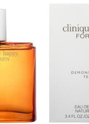 Тестер мужской парфюм clinique happy for men (100 мл )1 фото
