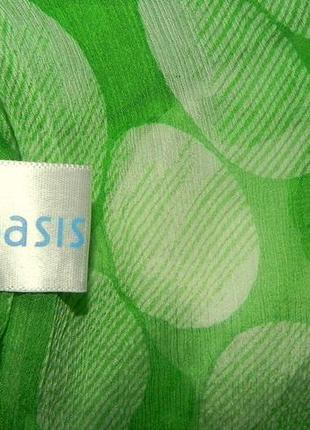 Легкое воздушное платье с запахом v-образный вырезом 100% шёлк oasis9 фото