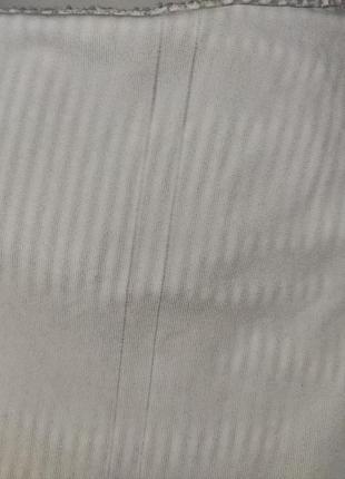 Шикарный полосатый слитный, сдельный купальник с воланом7 фото