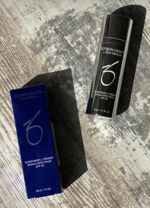 Zo skin health sunscreen + primer broad-spectrum spf 30 солнцезащитный крем spf 30