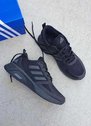 Кроссовки adidas cloudfoam •black•1 фото