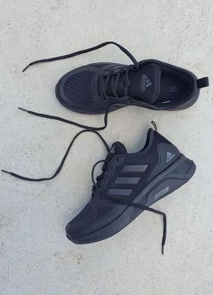 Кроссовки adidas cloudfoam •black•4 фото