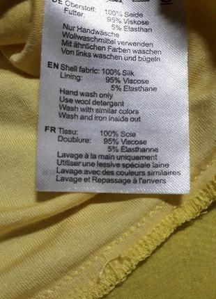 Блуза блузка,100%натуральный шелк hallhuber германия7 фото