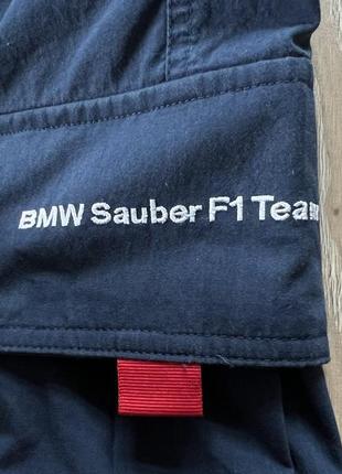 Мужские хлопковые шорты карго с карманами puma bmw sauber f1 team6 фото