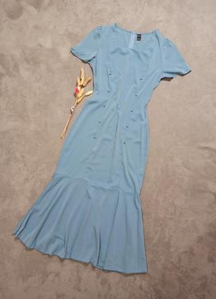 Элегантное платье-миди русалка shein2 фото