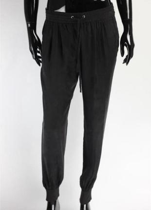 Фирменные шелковые брюки maje cos sandro