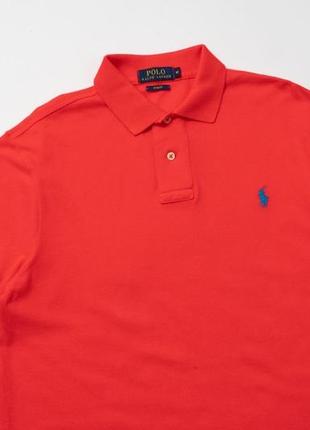 Polo by ralph lauren slim fit polo t-shirt чоловіче поло1 фото