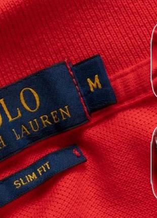Polo by ralph lauren slim fit polo t-shirt чоловіче поло10 фото