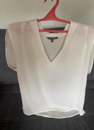 Футболка-блуза полупрозрачная от top secret1 фото