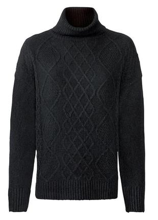 Женский свитер esmara, размер l/xl, цвет черный1 фото