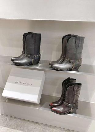 Казакі черевики в стилі голден golden goose