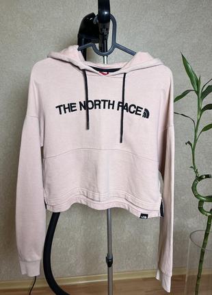 Укороченная кофта толстовка the north face р.xs-s