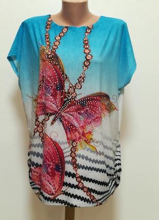 Футболка з камінчиками