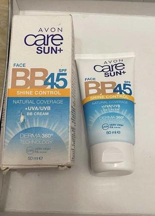 Солнцезащитный вв крем для лица эйвон каре avon care sun + 50ml