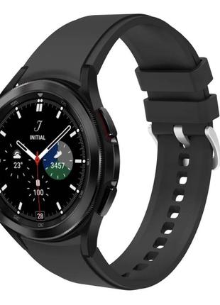 Ремінець без зазору 20 мм для годинника samsung galaxy watch 4 40мм 44мм, 4 classic 42 мм 46 мм, 5 pro 45 мм, 5 40мм 44 мм.