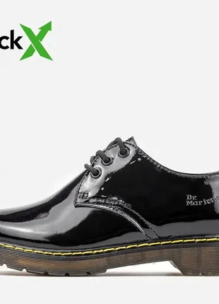 Туфлі шкіряні dr.martMartens Pascal Stiefel Blau “blaсk”