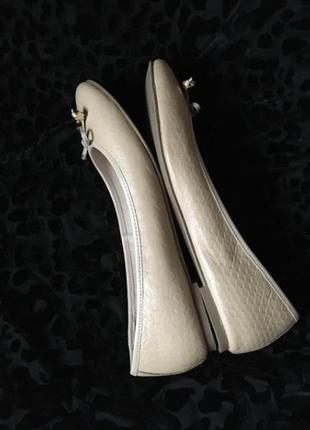 Кожаные туфли балетки jones bootmaker, 38 размер3 фото