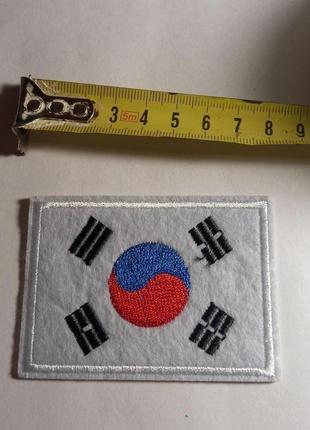 Нашивка патч шеврон різні patch із рисунками флаг южная корея