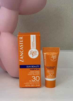 Сонцезахисний крем для обличчя lancaster sun beauty spf301 фото