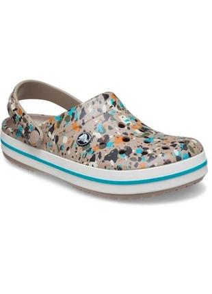 Crocs crocband terrazzo clog, 100% оригінал