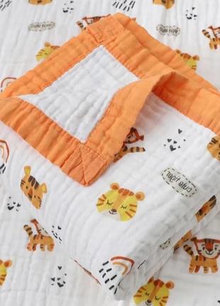 Дитячий бавовняний плед / ковдра (100% бавовна)