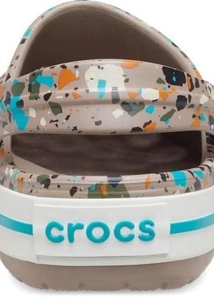 Crocs crocband terrazzo clog, 100% оригинал5 фото