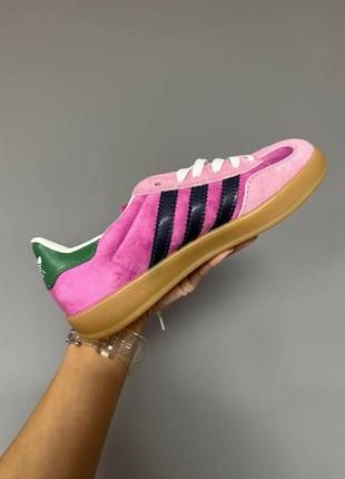 Жіночі кросівки adidas x gazelle pink / smb2 фото