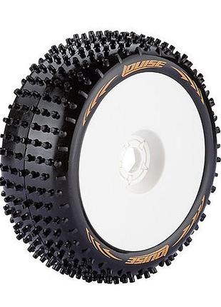 Колеса louise buggy 1/8 racing b-spike soft белые 2шт (l-t3122sw)