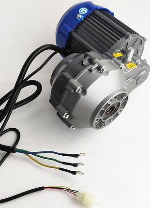 Электромотор bm1418hqf квадроцикла 48v 1000w с дифференциалом 1000q2