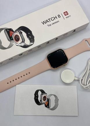 Женские смарт-часы smart apple watch, розовые4 фото