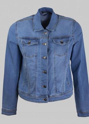 Джинсова куртка esmara блакитна 34