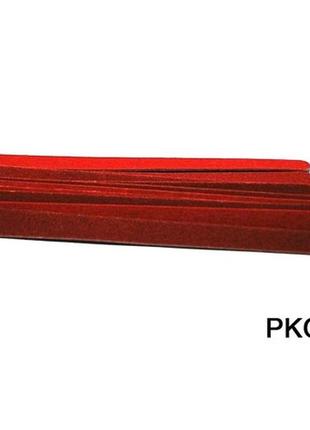 Пилка червона одноразова 15 см (10 шт.) п19042