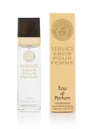 Женский мини-парфюм versace eros pour femme ( 40 мл)